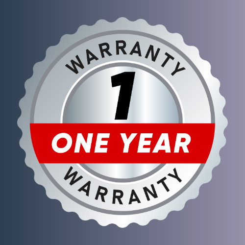1 Year Warranty