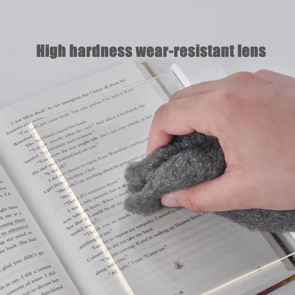 LED Flat Panel Night Vision Reading Light Eye Protection Reading Light Usb Charging Student Night Reading Lamp Book Lamp Indoor